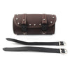 Handlebar Sissy Bar Saddlebag Retro Motorcycle Mini PU Leather Tool Bag