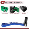Yamaha TTR 50cc Green and Black Folding Motorcycle Gear Shifter Lever