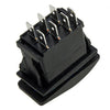 Car Truck Winch In / Out Blue LED 12V-24V 7-Pin Rocker Toggle Switch