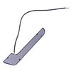 Car Universal White LED L Shape COB DRL Daytime Running Lights