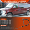 Ford E150 E250 E350 2 x Cargo Door Latch Release Cables (2000-2014)