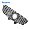 Mercedes-Benz V-Class (2020-2024) Glossy Black Front Upper Bumper Grille