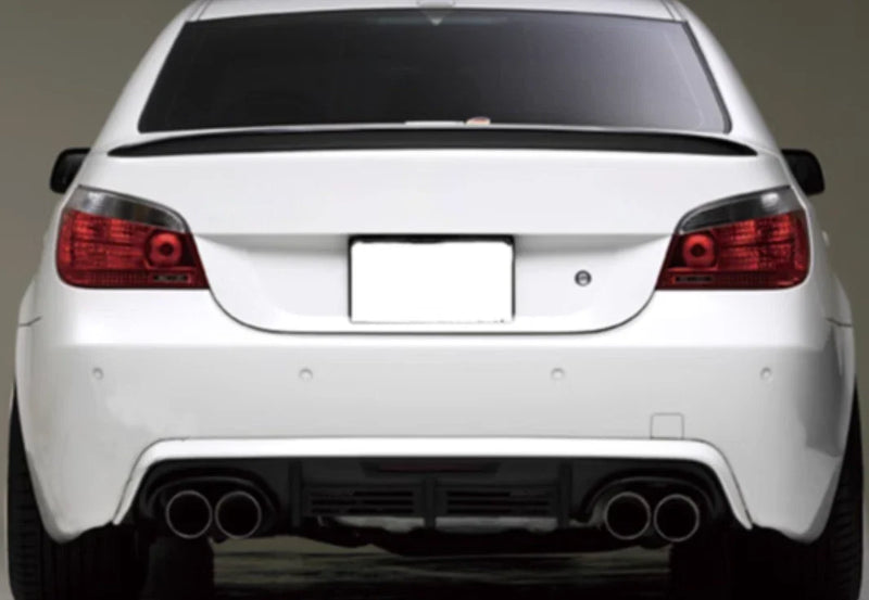 BMW E60 5 Series Sedan Rear AC Style Spoiler Wing Glossy Black (2003-2010)