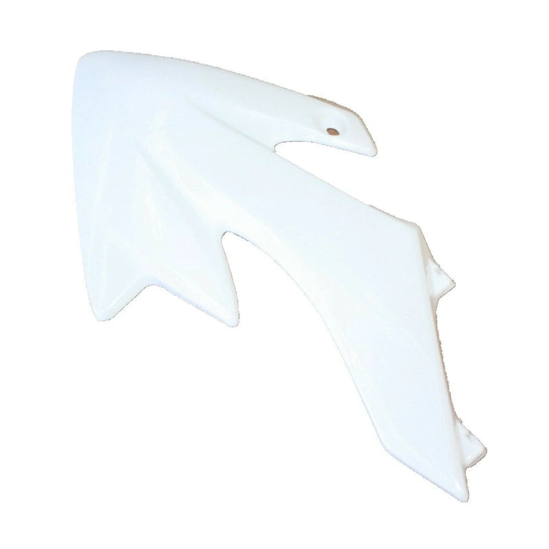 CRF50 Pit Pro Dirt Bike White Plastic Front Tank Side Guard Fender