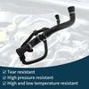 BMW 1 Series Radiator Hose 1Pc Rubber Coolant Pipe Black