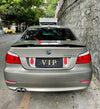 BMW E60 5 Series Sedan Rear M4 Style Spoiler Wing Glossy Black (2003-2010)