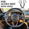Acura MDX Carbon Fiber Style Central Control Steering Wheel Trim Cover