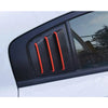 Dodge Charger Side Window Louver Scoop Covers (2011 - Present)