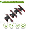 Toyota Camry Gloss Black 4 x Door Handle Cup Protectors