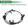 Dodge Challenger ABS Wheel Speed Sensor (2011-2014)