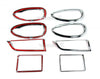 Toyota Yaris Vios Sedan Chrome Air Vent & Door Handle Trim (2013-2016)