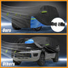Jeep Grand Cherokee 2002-2023 Black Blue Waterproof Car Cover