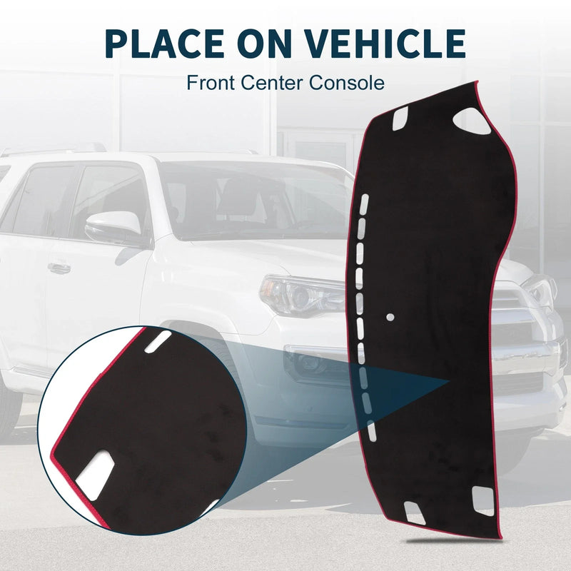 Honda Odyssey RC1 RC2 Sun Protector Black Red Dashboard Cover Mat (2018-2023)