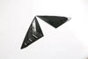 Honda Civic Sedan Glossy Black Rear Window Side Louver Covers (2022-2023)
