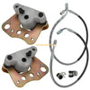 Polaris Magnum 325 / 500 Xpedition 425 2 x Front Brake Calipers & Hose Lines (1999–2000)
