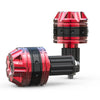 Motorcycle Scooter Red Aluminum Handlebar Grips