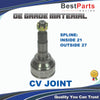 Subaru Justy 2WD CV Joint (1988–1994)