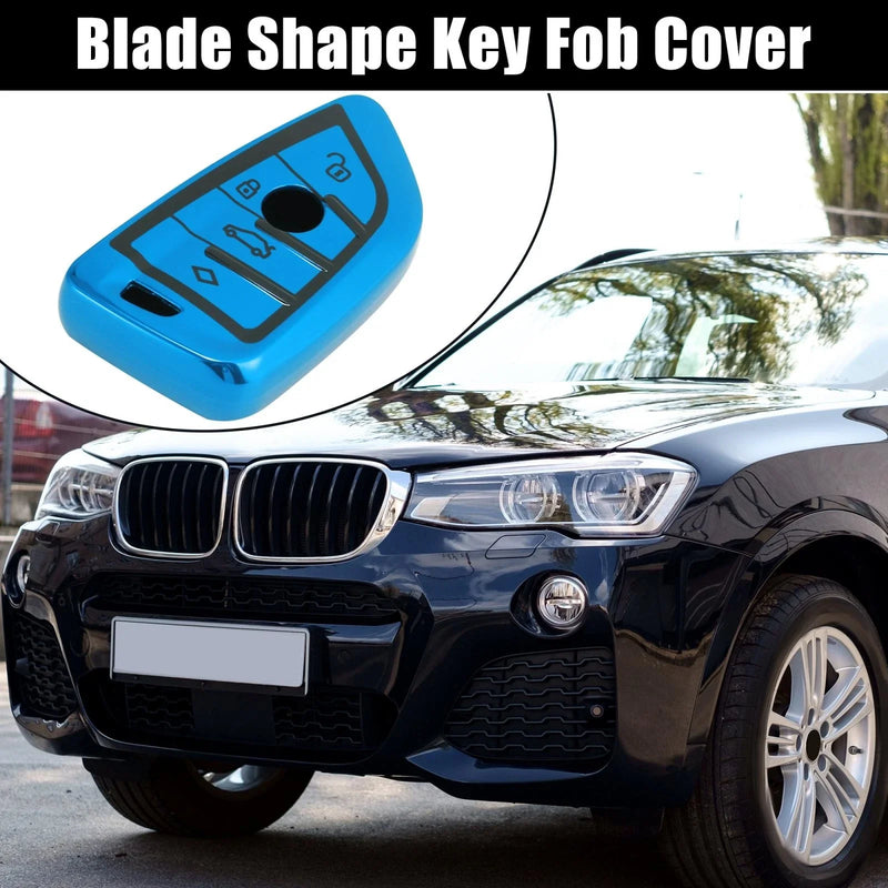 BMW X1 X3 X5 X6 TPU Black Blue Key Fob Cover