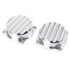 Triumph Scrambler / Thruxton 900 2 x Silver Carburetor Covers (2008-2015)