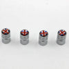 Union Jack Model Wheel Tire Tyre Valve Stem Air Cap Set Cover Universal