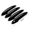 R60 COUNTRYMAN Cooper S 4x Gloss Black Door Handle Cover Trim (2011–2016)