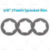 STIHL 044 046 066 MS440 MS441 MS460 MS660 3 x 3/8" 7T Sprocket Rim