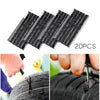 Bike Van Car Truck Tubeless Tyre Puncture Repair Strips Plug -20Pcs