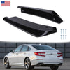 Dodge Charger RT SRT 2 x Glossy Black Rear Bumper Diffuser Splitters (2015-2023)