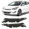 Hyundai Elantra Sedan Front Bumper Brackets (2011-2016)