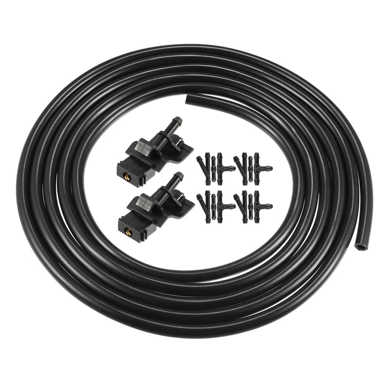 Toyota Corolla, Camry Windshield Washer Nozzles & 2.5m Hose (2003-2023)