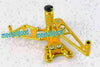 Honda 929 954 Rearsets - Gold Adjustable Race Footpegs (2000-2003)