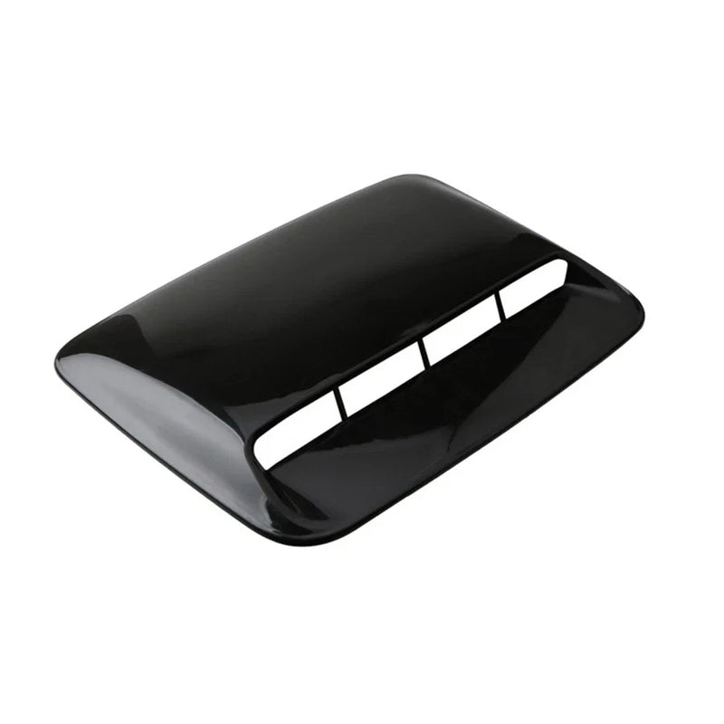 Universal Car Glossy Black Air Flow Intake Hood Scoop Vent Cover
