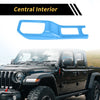Jeep Wrangler JL JLU (2018-2024) Light Blue 4WD Gear Shift Panel Cover Trim