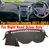 Hyundai Sonata RHD Leather Dash Pad Cover Mat (2011–2014)