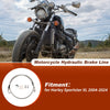 Harley Sportster XL 42.5" Hydraulic Front Brake Line Kit (2004–2024)