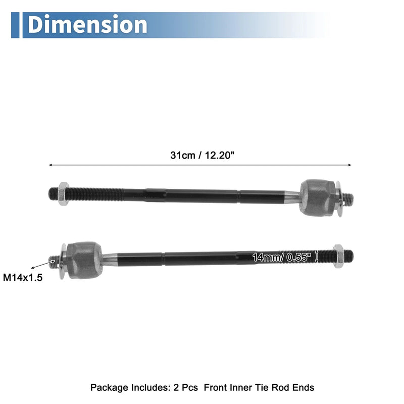 Mazda Tribute Front Inner Tie Rod End Links (2001-2006)
