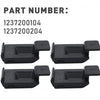 Benz W123 240D 280E 300D 4 Pcs Door Lock Striker (1976-1985)