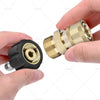M22-14 Pressure Washer Adapter 1/4" Quick Connect Coupler