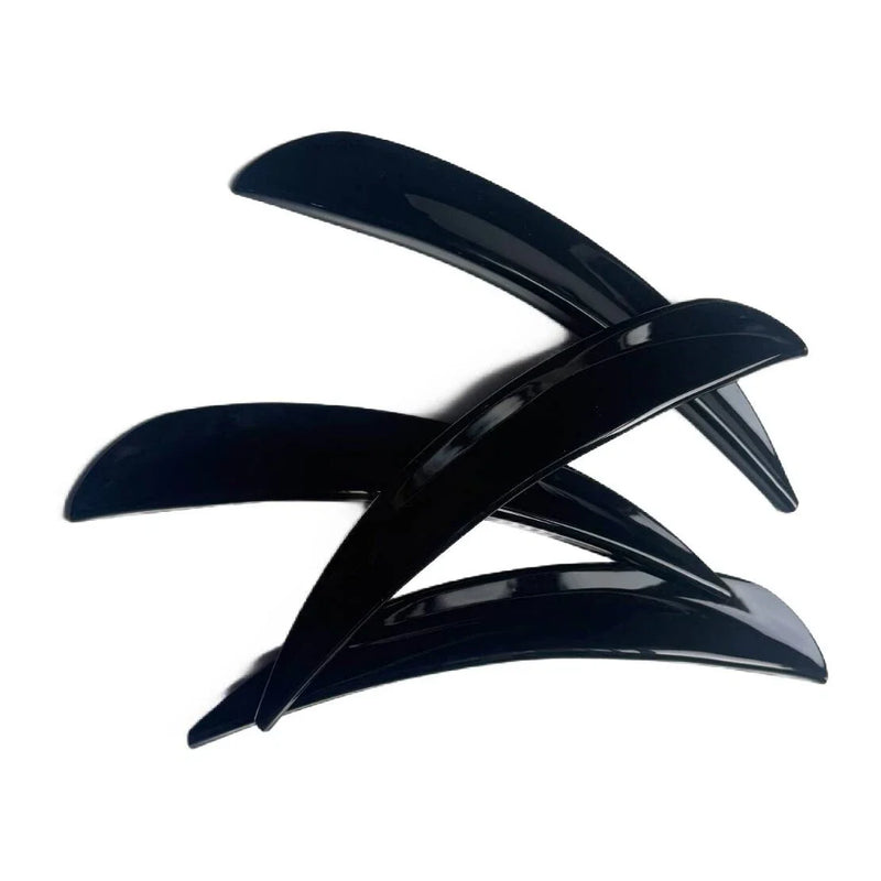 Car 4pcs Black Wheel Eyebrow Arch Trim Fender Flares