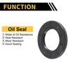 Vehicle Oil Seal 30x52x5mm NBR Black 5 Pcs