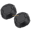 Polaris Ranger Crew SP 570 NorthStar 2 x Front Black Rim Caps (2022–2025)