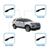 Ford Explorer (2020-2022) Black 4 x Side Door Handle Cover Trim