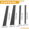 BMW X5 8 Pcs Black Carbon Fiber Window Trim Covers (2014-2018)