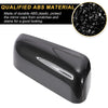 Ford F-150 Left Right Rearview Mirror Cover Caps Black Carbon Fiber