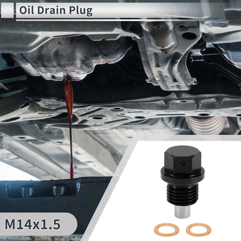 Car Motorcycle Boat Set M14x1.5 Engine Oil Drain Plug with Gasket