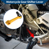 Bosuer M5 Gold Tone Black Head Folding Gear Shifter Lever
