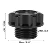 Toyota Reiz Gas Engine Oil Filler Cap Cover Black Aluminum Alloy