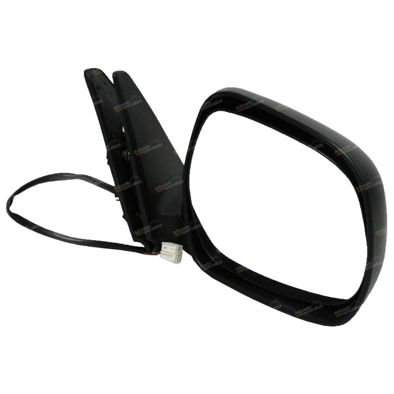 Toyota Landcruiser Prado 120 Series RH Black Electric Mirror (02–09)