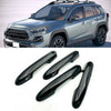Toyota RAV4 (2019-2020) Black 4pcs Car Door Handle Covers Trim