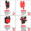 Chevrolet Silverado, GMC, Cadillac CTS 8 x D514A Round Ignition Coil Packs
